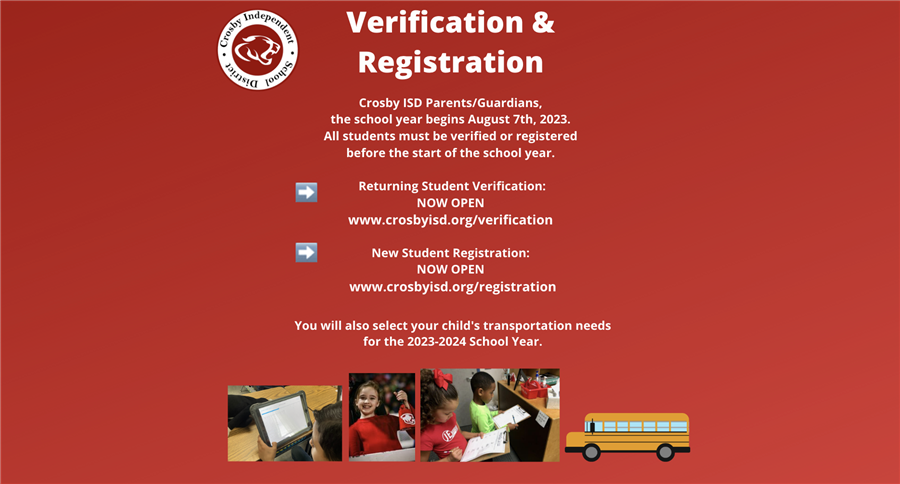  2023-2024 Verification & Registration